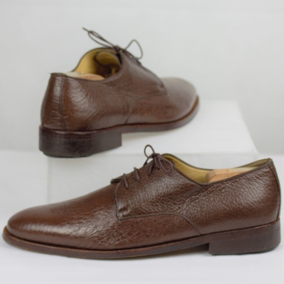 Moreschi Derbies Exotic Peccary Leather 11D - Picture 4 of 8
